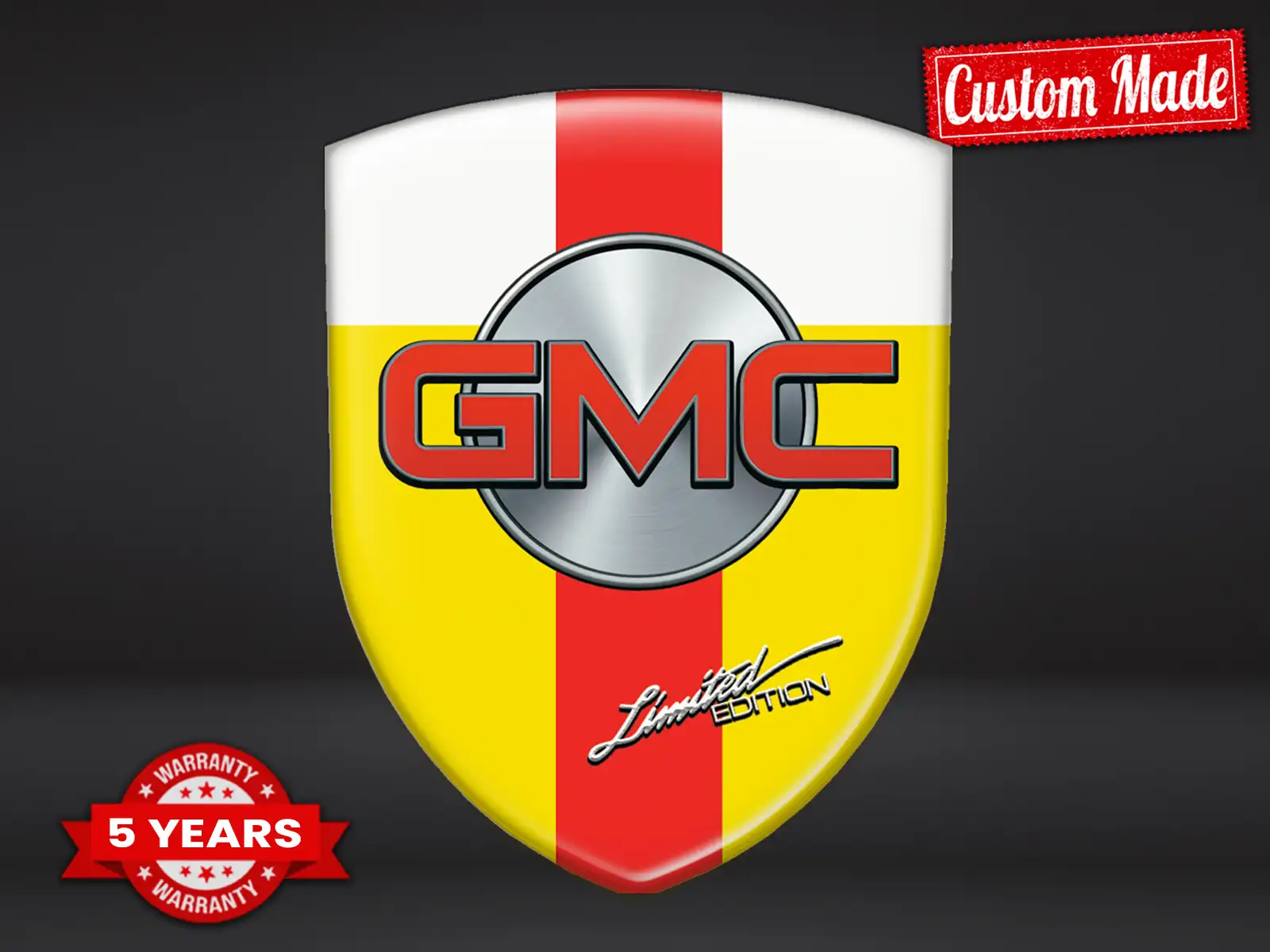 GMC Logo Tous Modèles Qualité Pro Personnalisable
